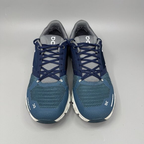 ON CLOUDFLYER 4 Womens Size 10 Athletic Running Sneakers Blue Teal White - Picture 6 of 10